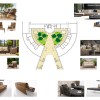 Furnishing choices for the courtyard